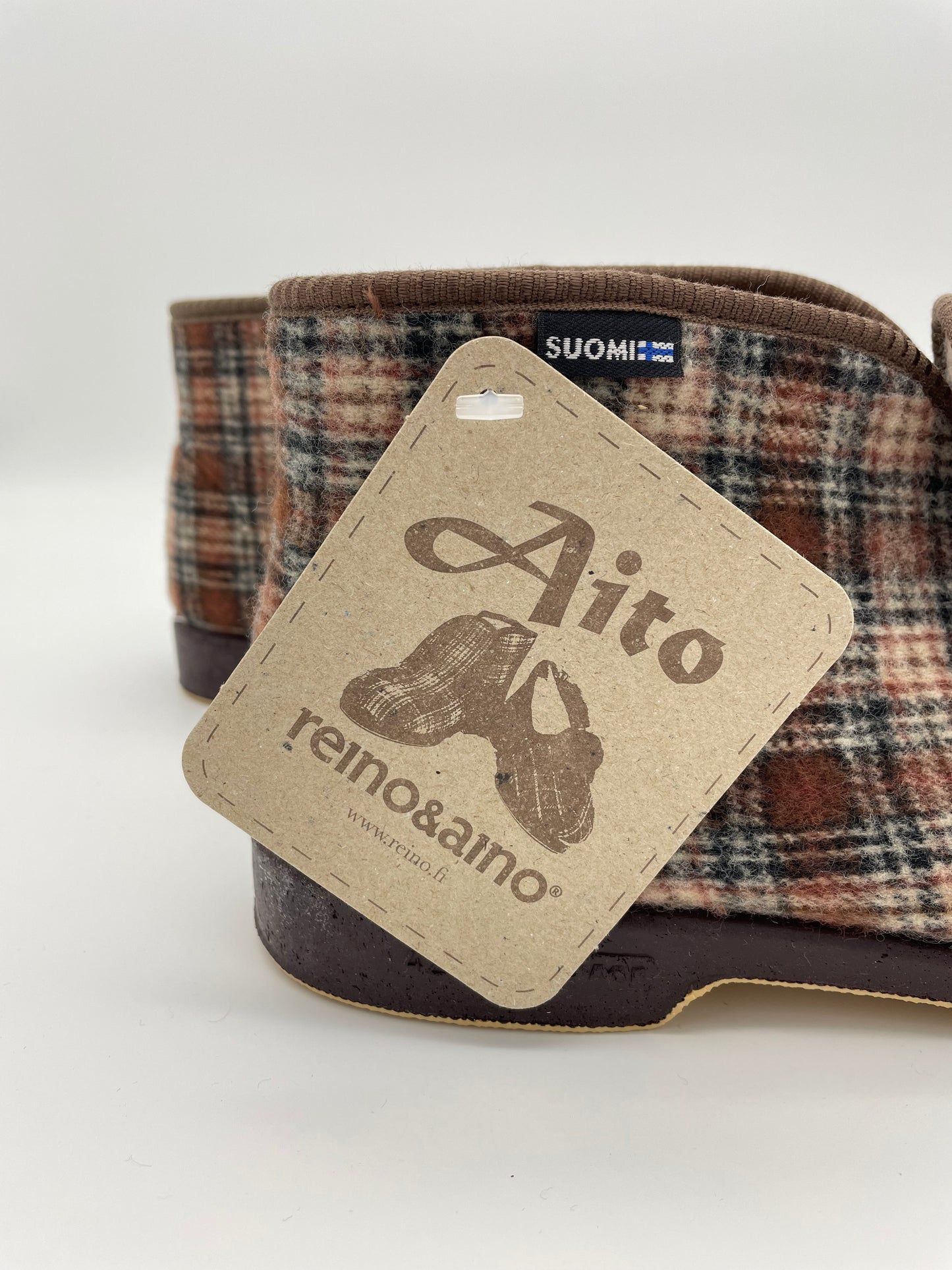 Reino and Aino Slippers - Original Brown