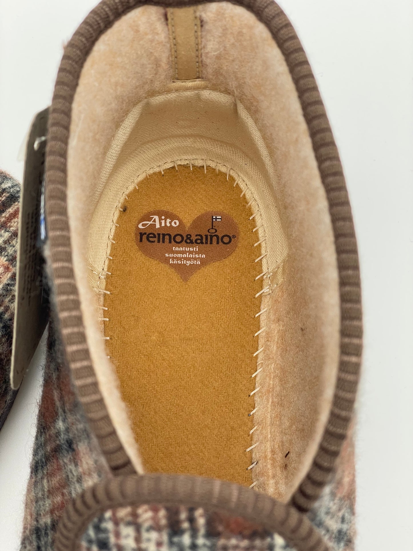 Reino and Aino Slippers - Original Brown