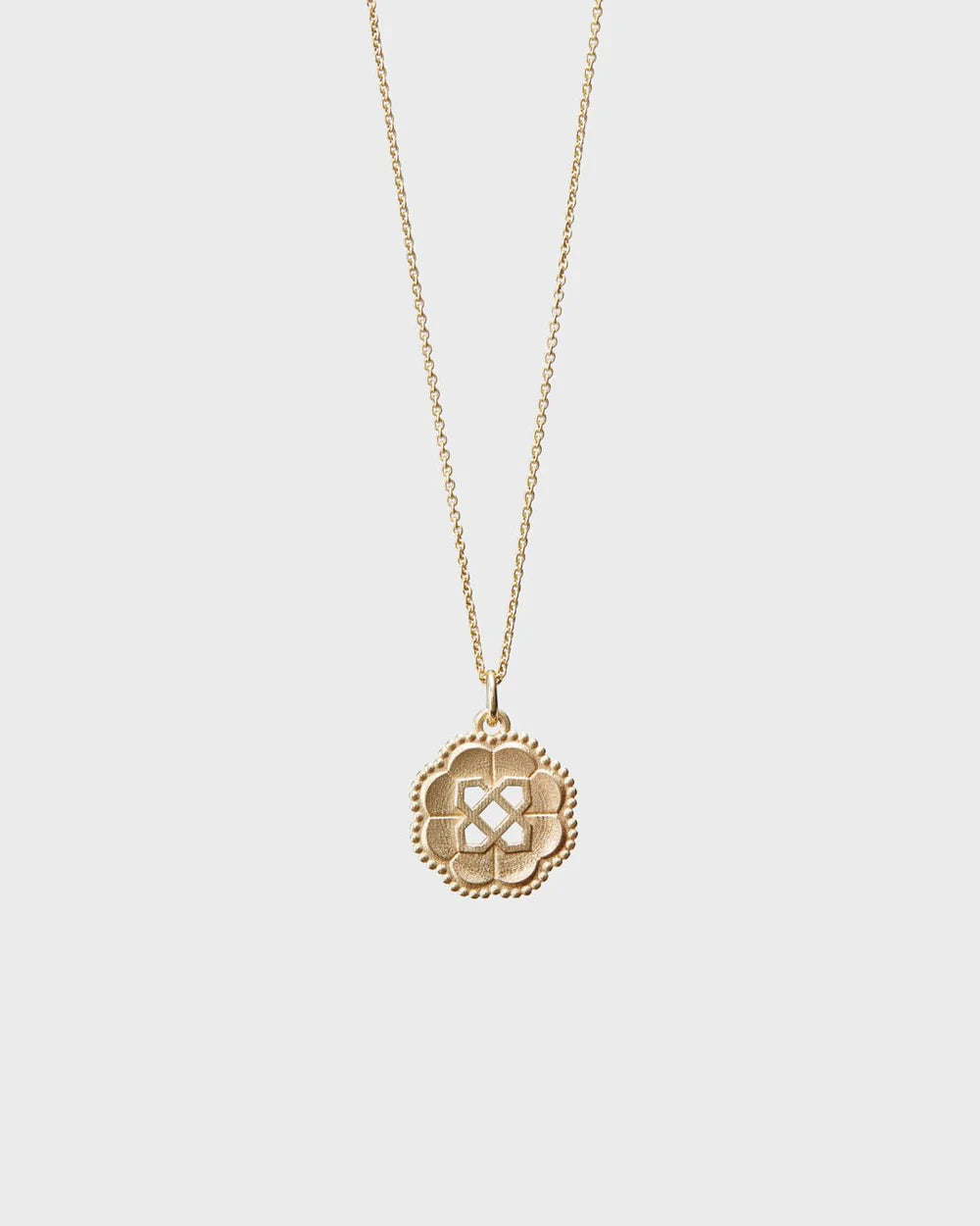Sailor’s Knot Amulet Necklace - Bronze