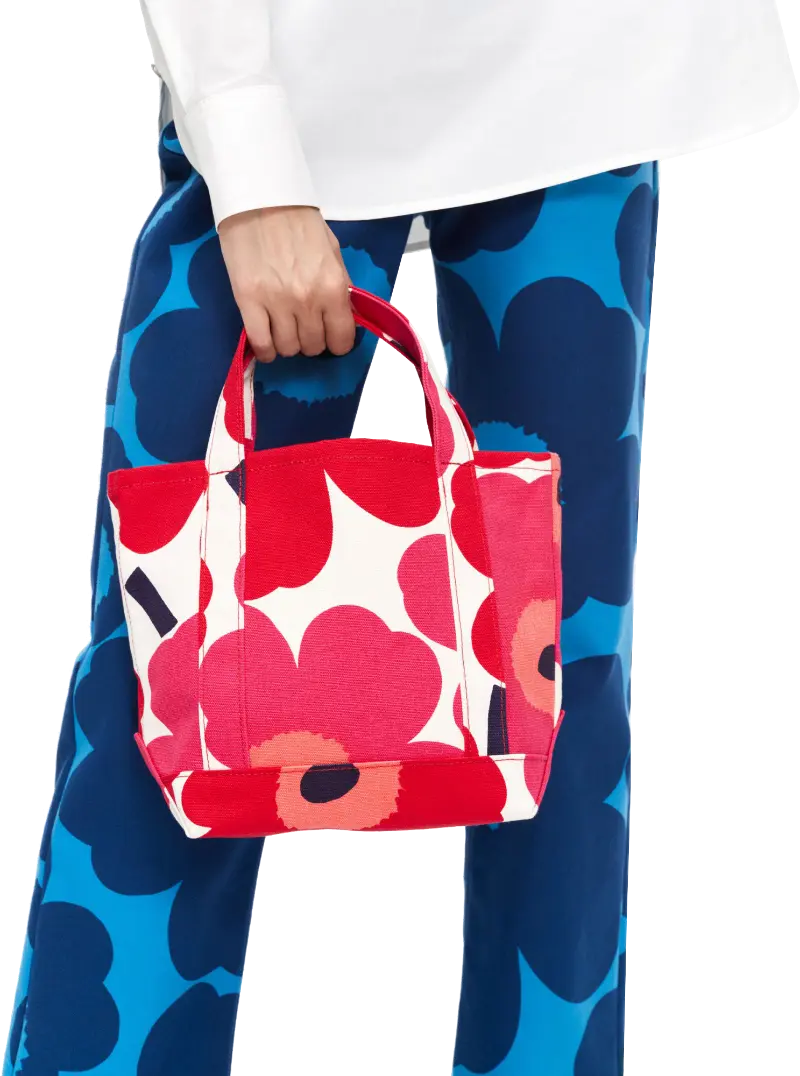 Seidi Pieni Unikko Bag - Red/Pink