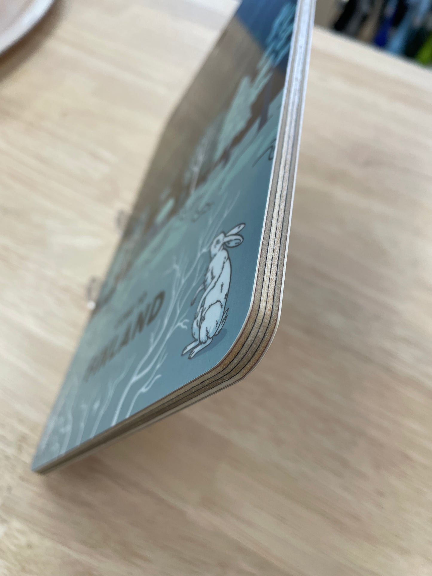 Northern Lights over the Cottage, Cutting Board