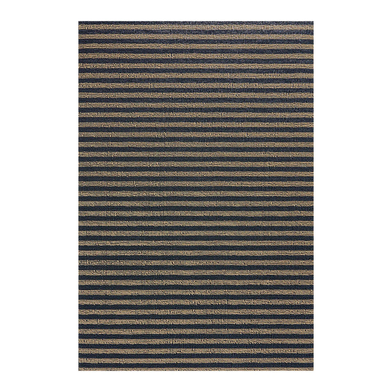 Breton Stripe Shag Mat - Coast