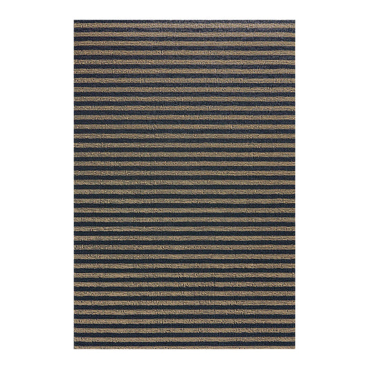Breton Stripe Shag Mat - Coast
