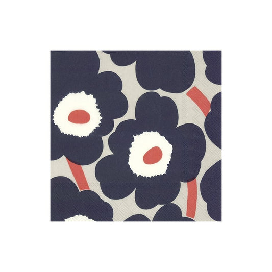 Unikko Linen Cocktail Napkins