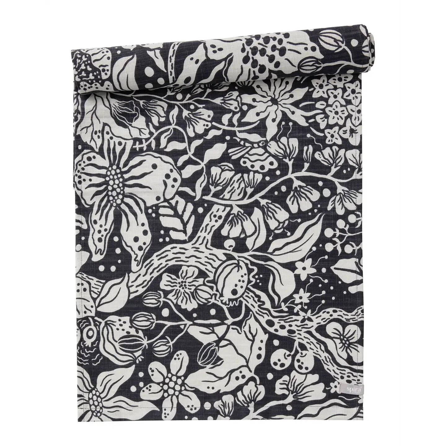 Äppelpäppel Tablerunner 42x140 cm - Asphalt