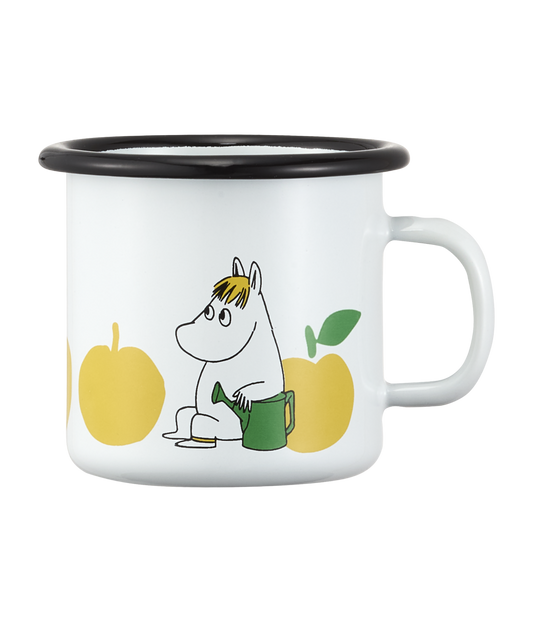 Moomin Enamel Mug Joyful Apples