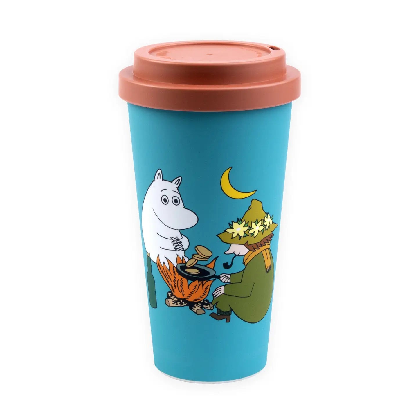 Moomintroll and Snufkin Camping Takeaway Mug