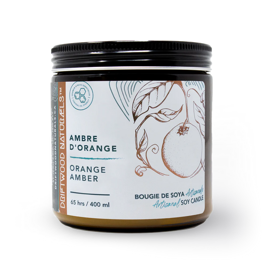 Orange Amber - Artisanal Soy Candle