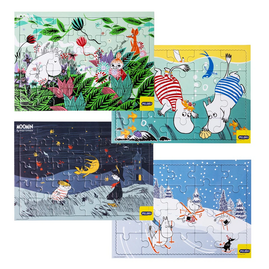 Moomin Tray Puzzle Set - 40 & 20 Pieces