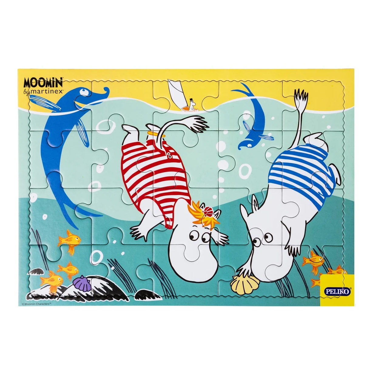 Moomin Tray Puzzle Set - 40 & 20 Pieces
