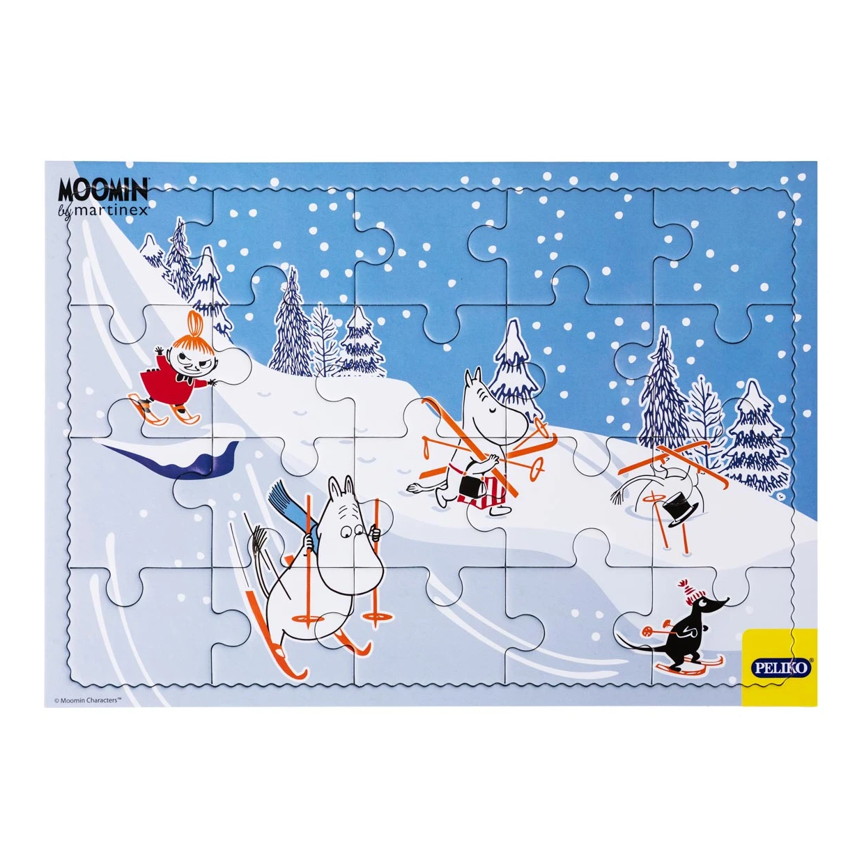 Moomin Tray Puzzle Set - 40 & 20 Pieces