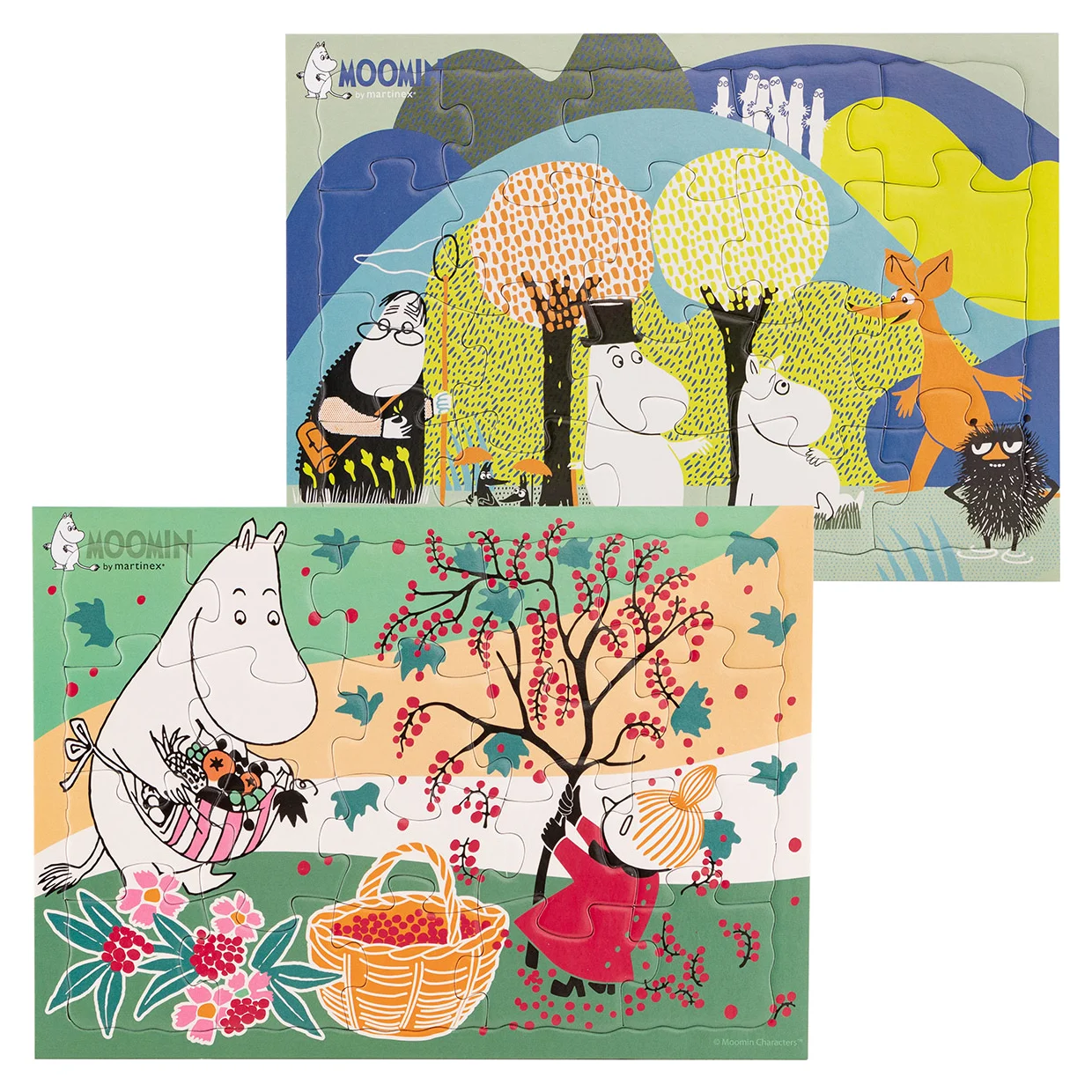 Moomin Tray Puzzle Set - 20 Pieces