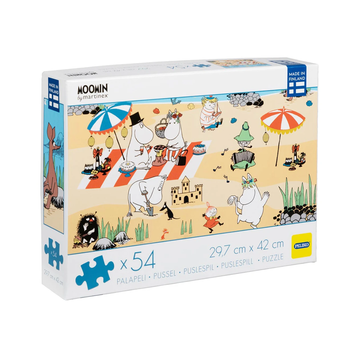 Moomin Beach Day Puzzle 54 Pieces