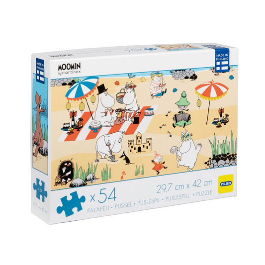 Moomin Beach Day Puzzle 54 Pieces