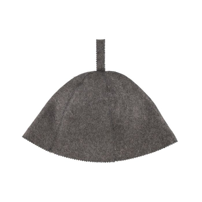 Grey Felt Sauna Hat – Traditional & Protective