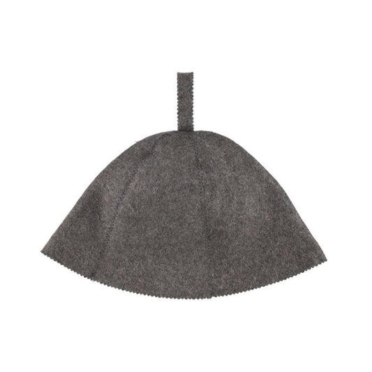 Grey Felt Sauna Hat – Traditional & Protective
