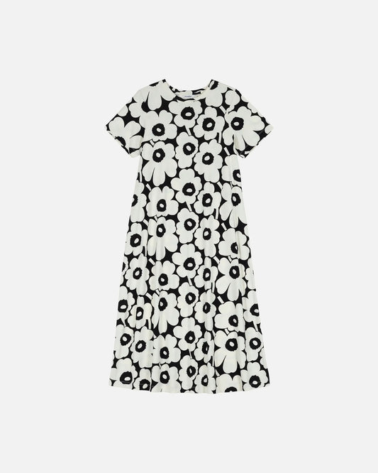 Pisteinen Unikko Dress Cream/Black