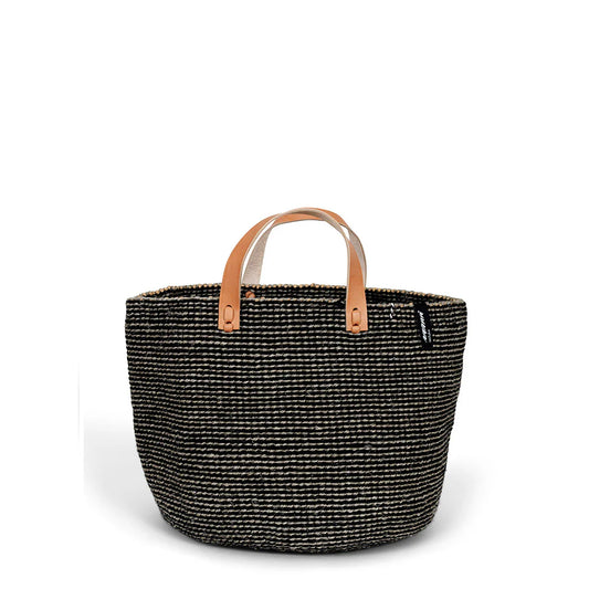 Pamba Market Basket - Grey Sisal M