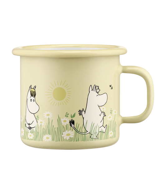 Moomin Enamel Mug Meadow - 250ml