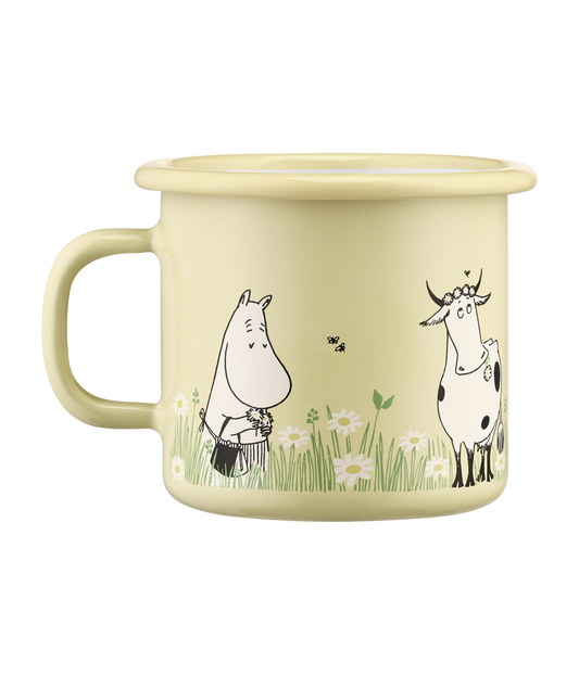 Moomin Enamel Mug Meadow - 250ml