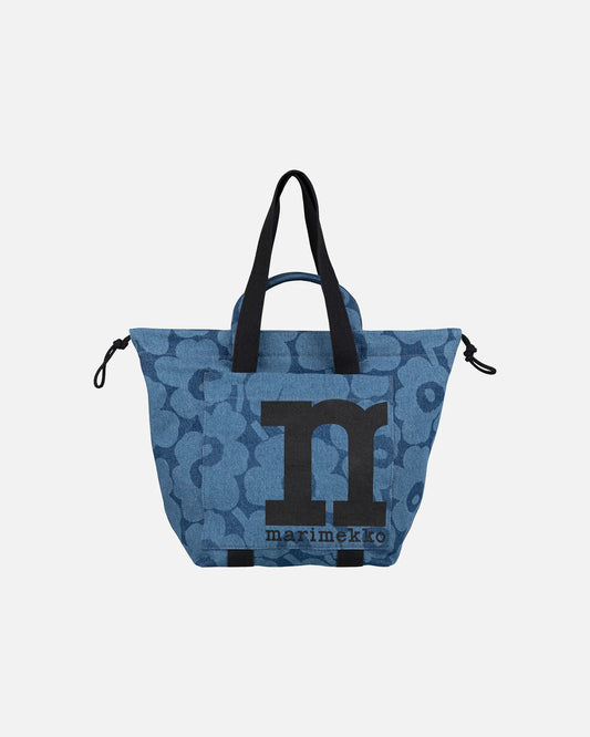 Unikko Mono City Tote - Blue Denim