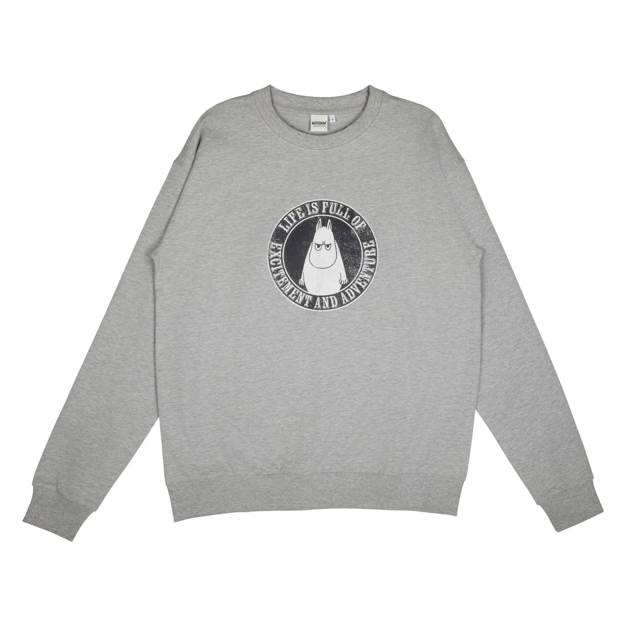 Moomin - Unto Sweatshirt Life is Grey