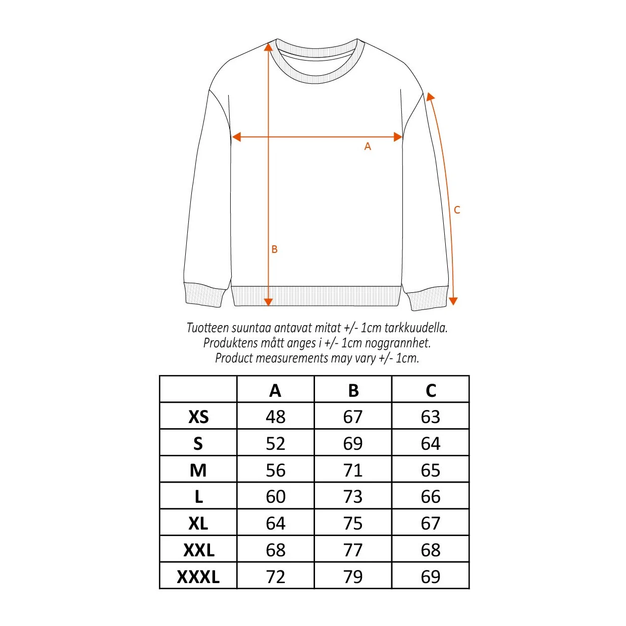 Moomin - Unto Sweatshirt Life is Grey