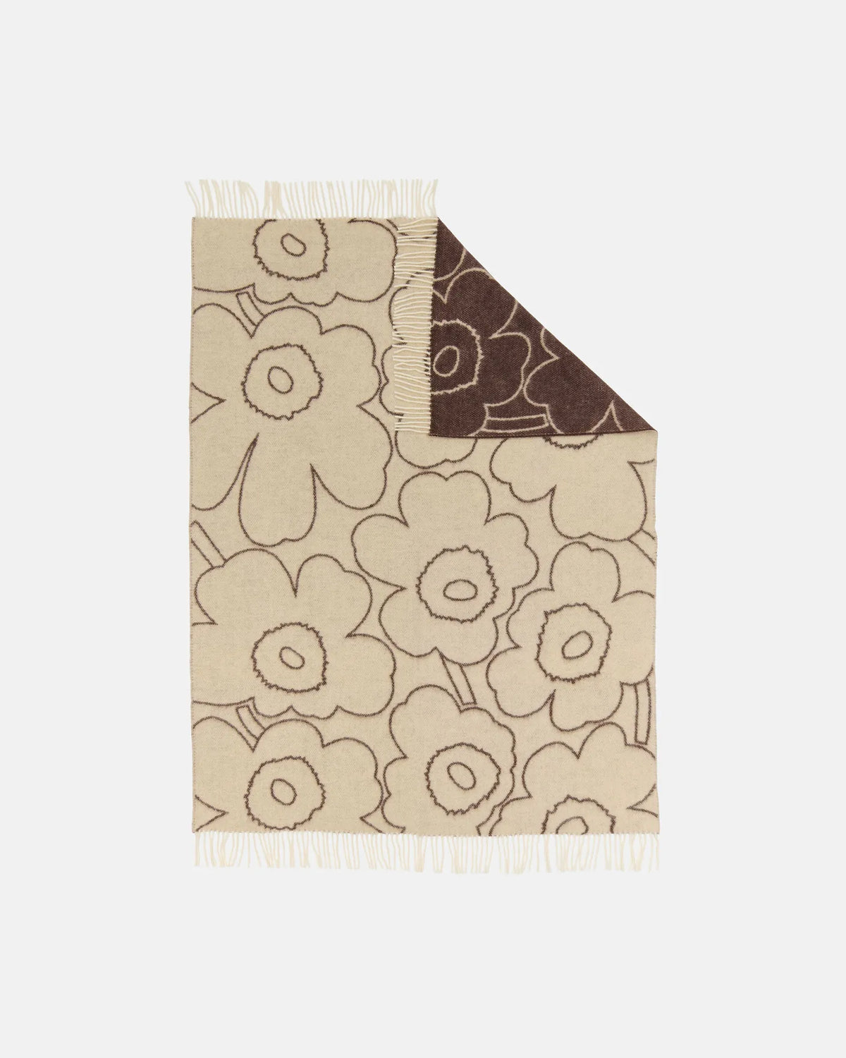Unikko Throw Blanket