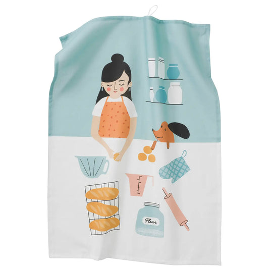 Kompishandduk Bröd, Kitchen Towel 50x70cm