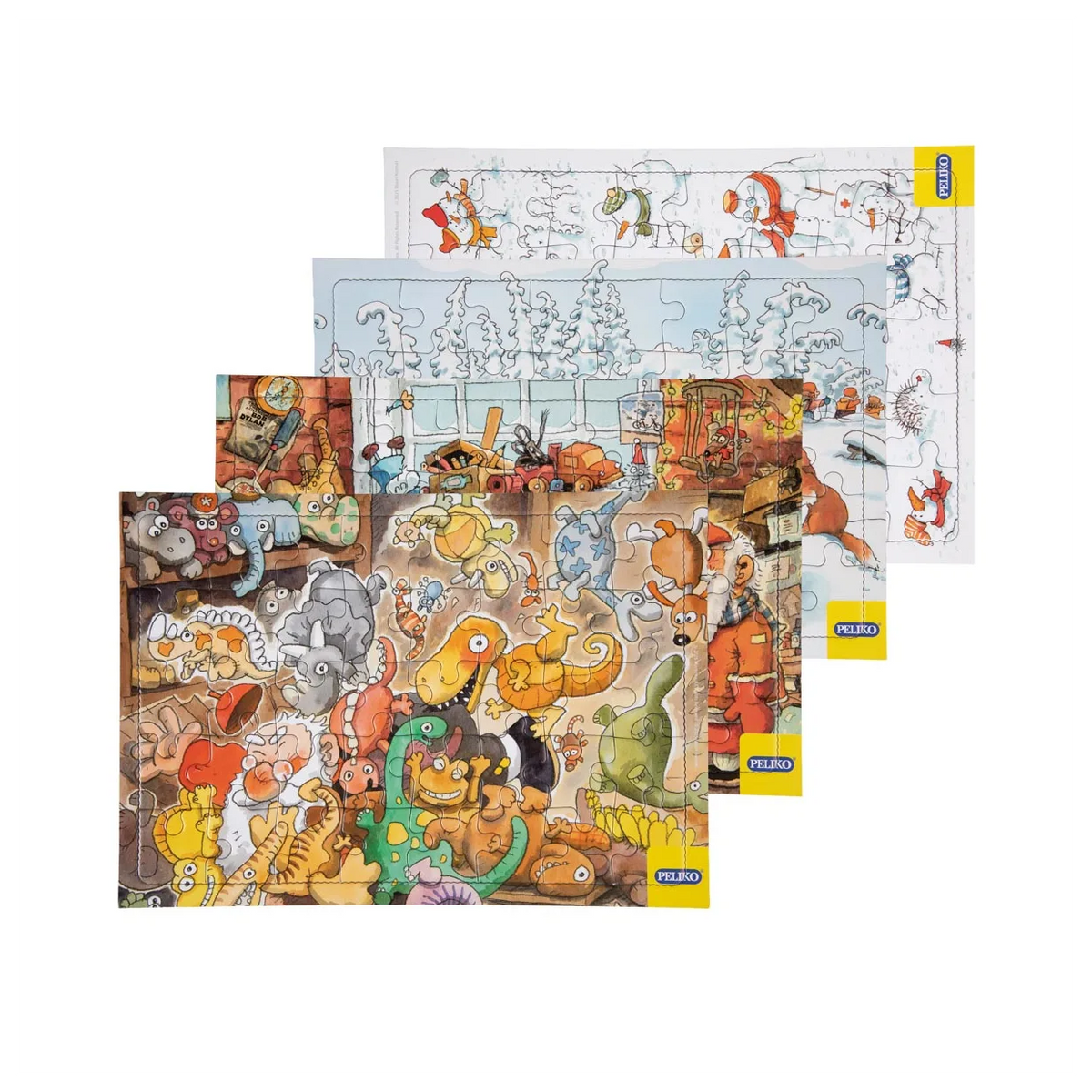 Mauri Kunnas Tray Puzzle Set 2x40 Pieces