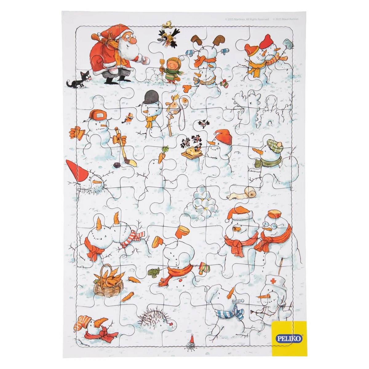 Mauri Kunnas Tray Puzzle Set 2x40 Pieces