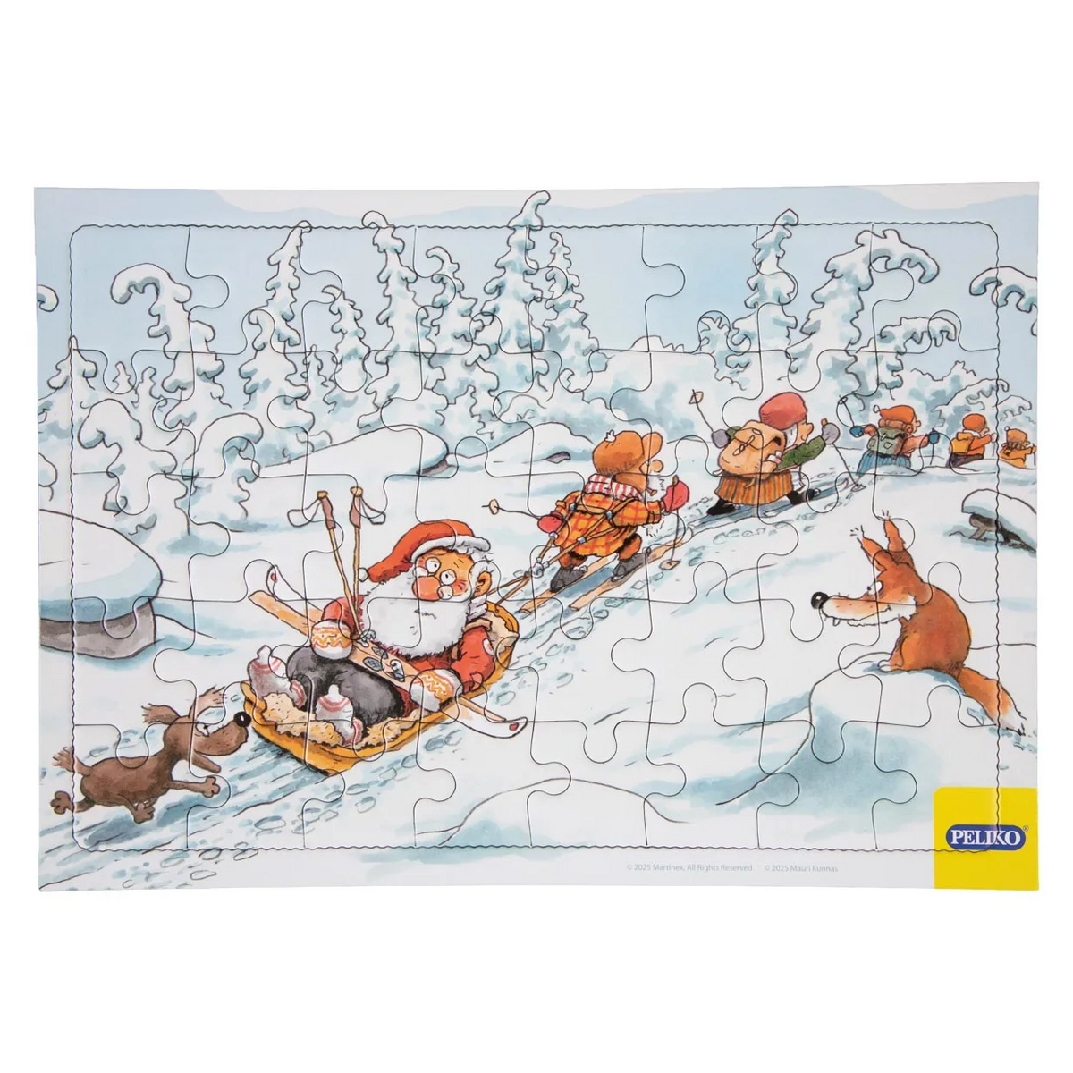 Mauri Kunnas Tray Puzzle Set 2x40 Pieces