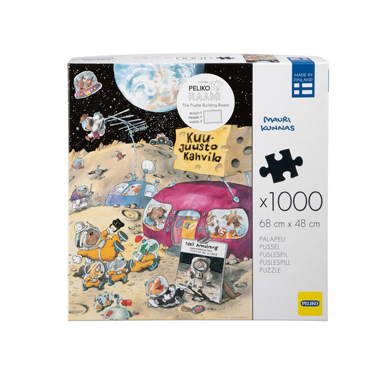 Moon Cheese Cafe - Mauri Kunnas 1000 Piece Puzzle