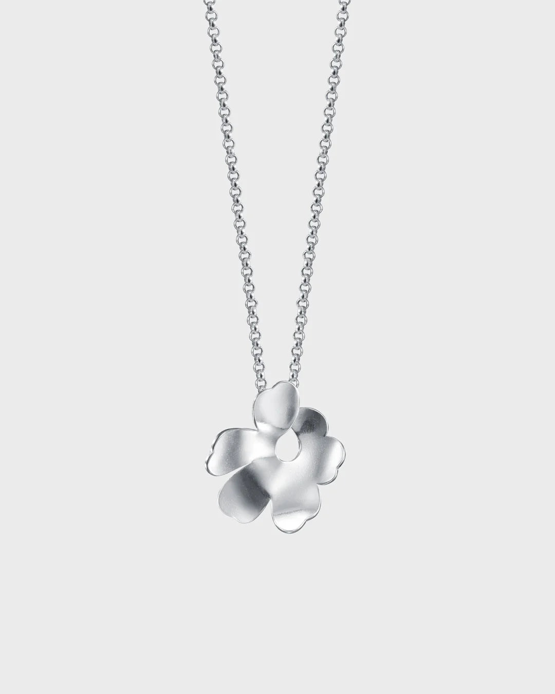 Kalevala x Marimekko Unikko Silver Pendant Small