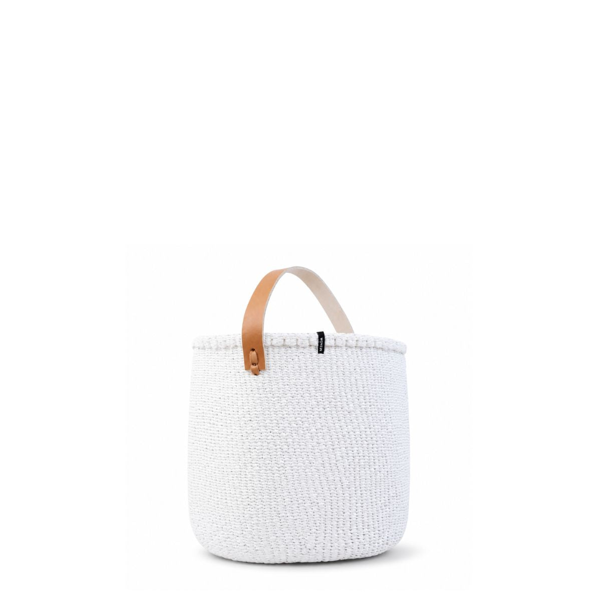 Kiondo Basket - White with Handle S