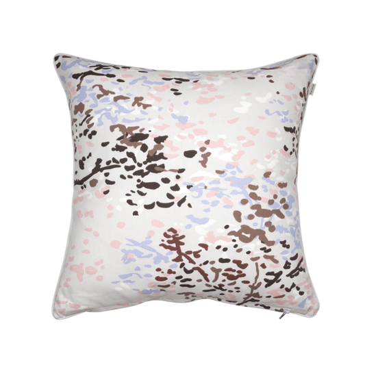 Kirsikkapuisto Cushion Cover – Cherry Blossom Design by Minna Niskakangas (Made in Finland)