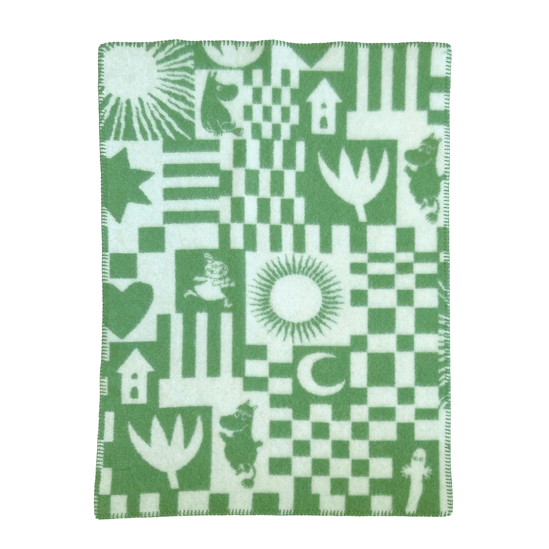 Moomin Wool Baby Blanket