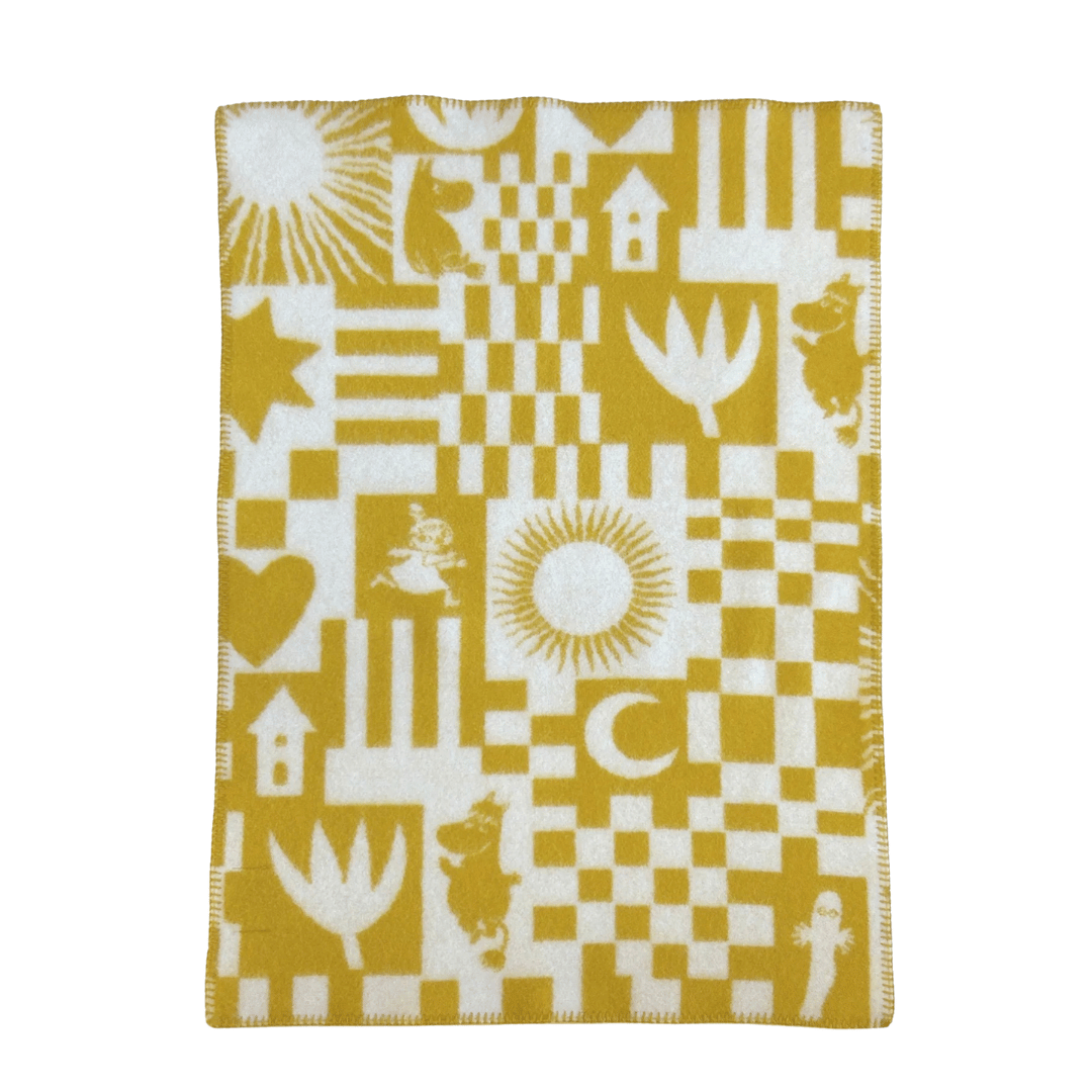 Moomin Wool Baby Blanket
