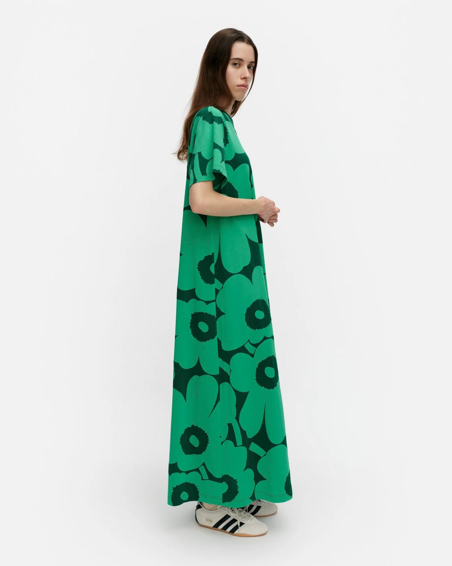 Koostua Unikko Dress. Green, Dark Green