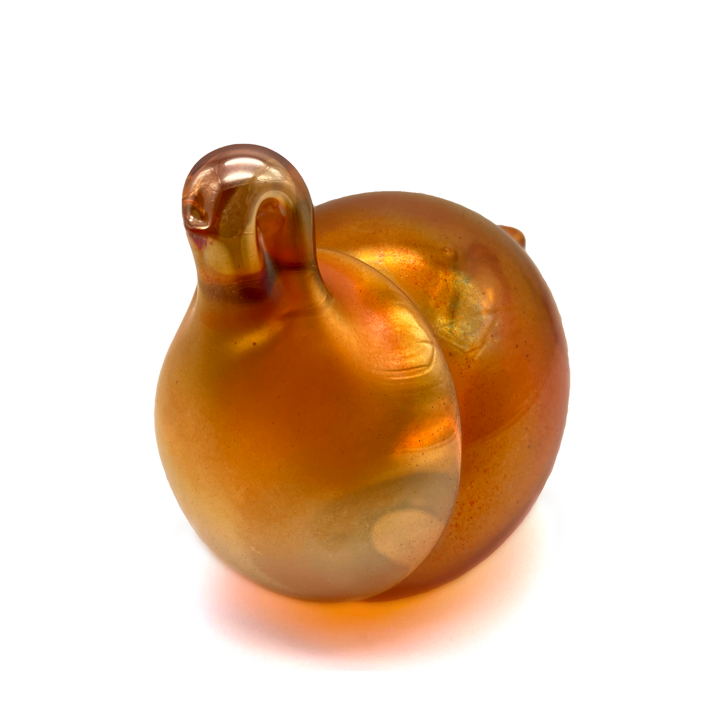 Vintage Haaparanta Art Glass Bird – Hand Blown Lustre Bird