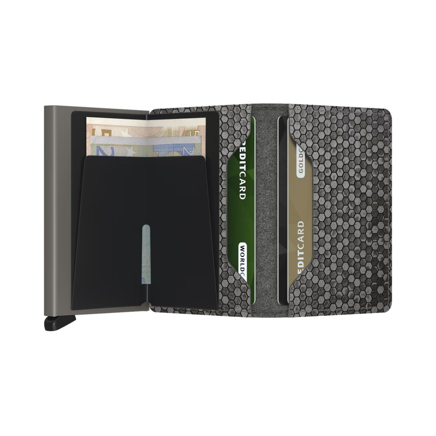 Slimwallet Hexagon Grey