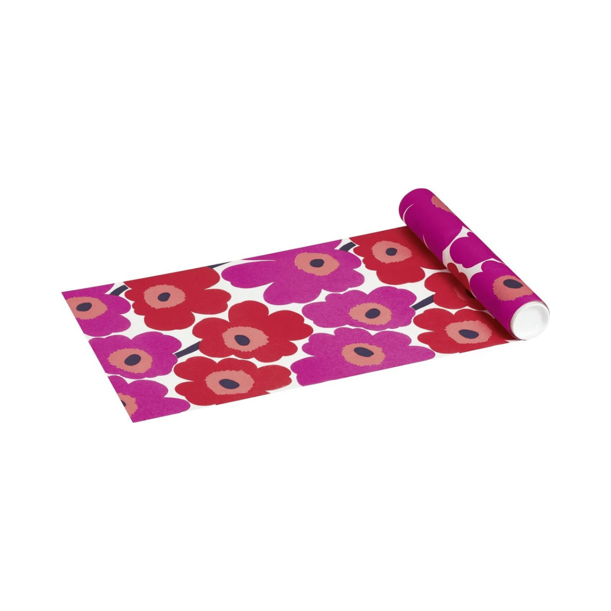 Unikko Paper Red Table Runner