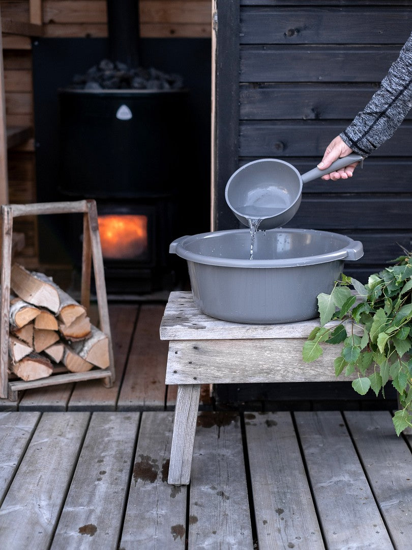 Stone Grey Sauna Scoop 2L