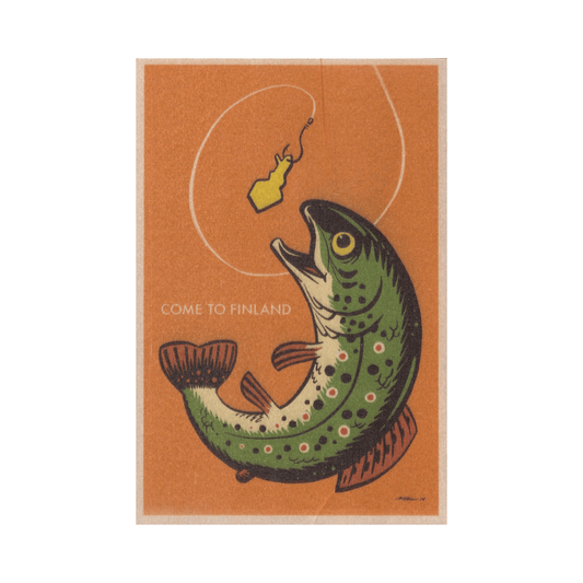 Come to Finland Wooden Postcard
