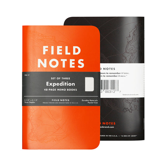 FIELD NOTES, Expedition Memo Books