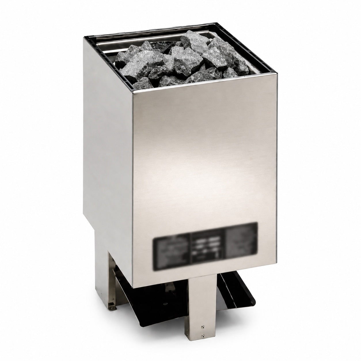 6kW Floor Model Electric Sauna Heater, Stainless