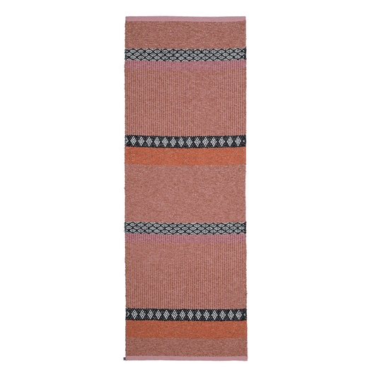 Forest – Mixed Cotton Rug (Rust)