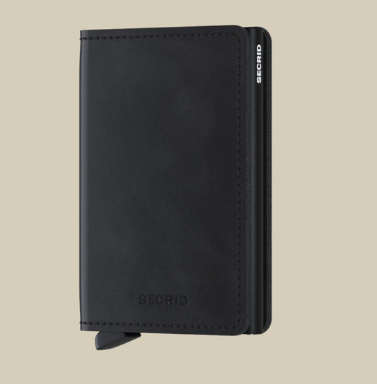 Slimwallet Vintage Black