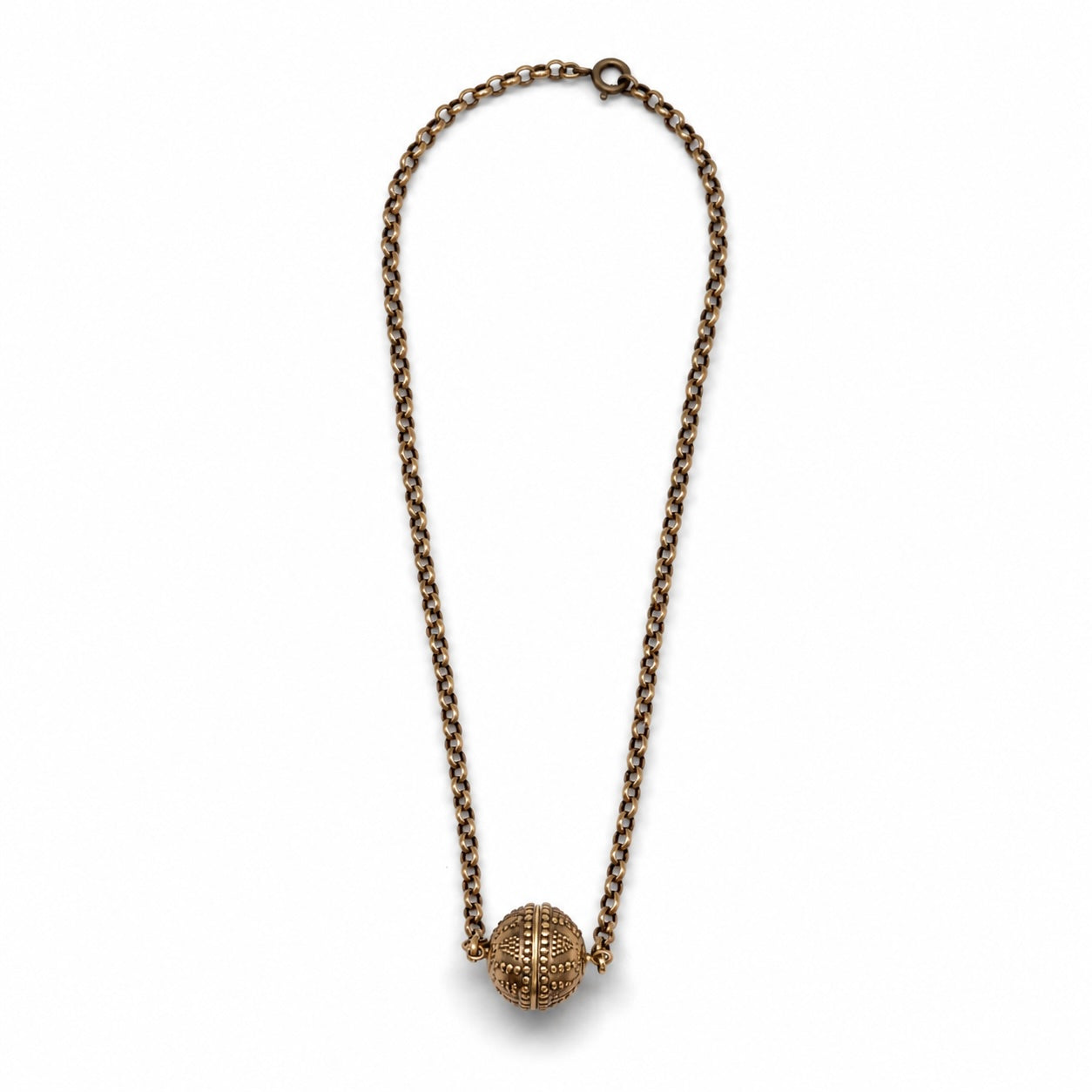 Vintage Kept Filigree Halikon Pendant Necklace 42cm