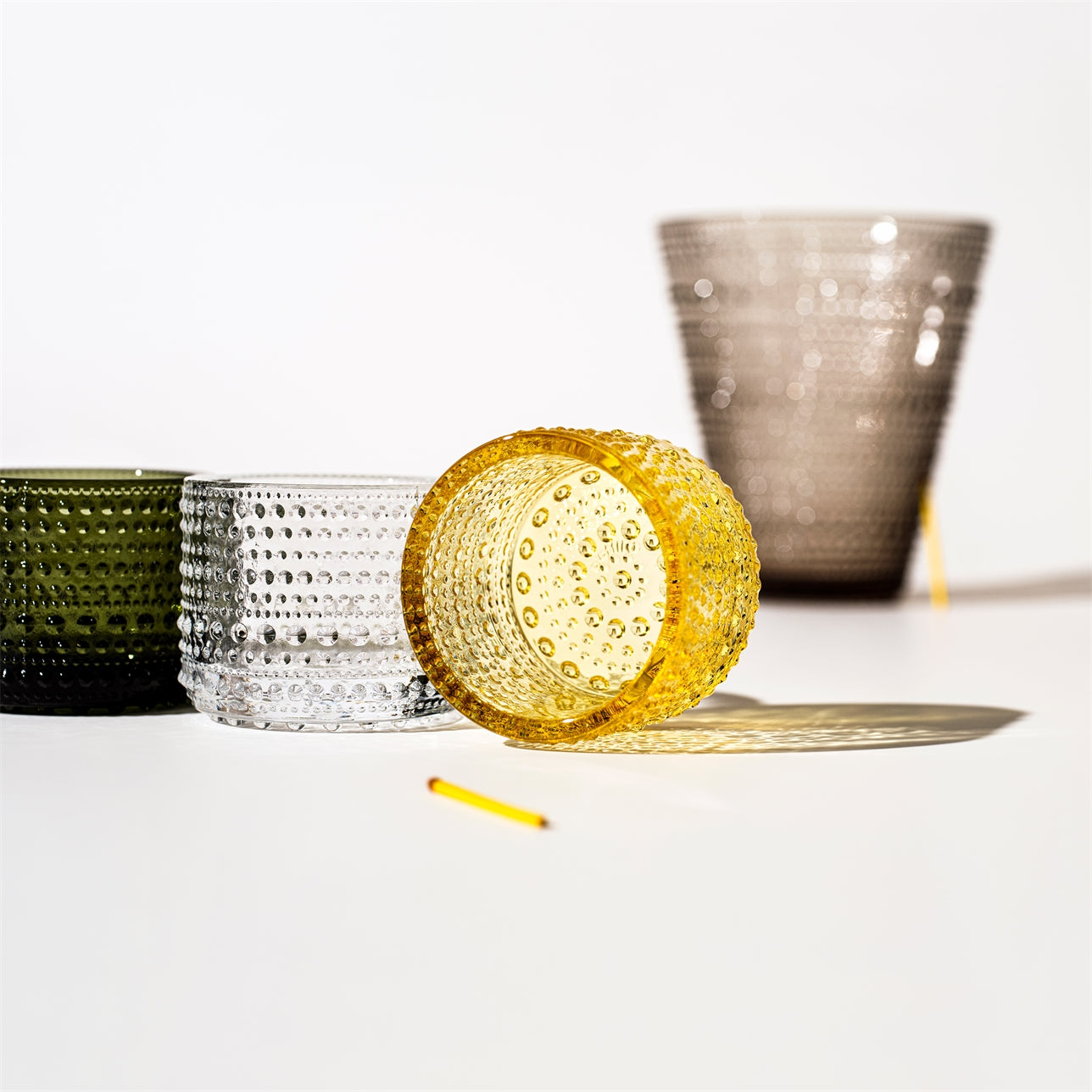 Iittala Kastehelmi Tealight Candle Holder – Clear 64mm